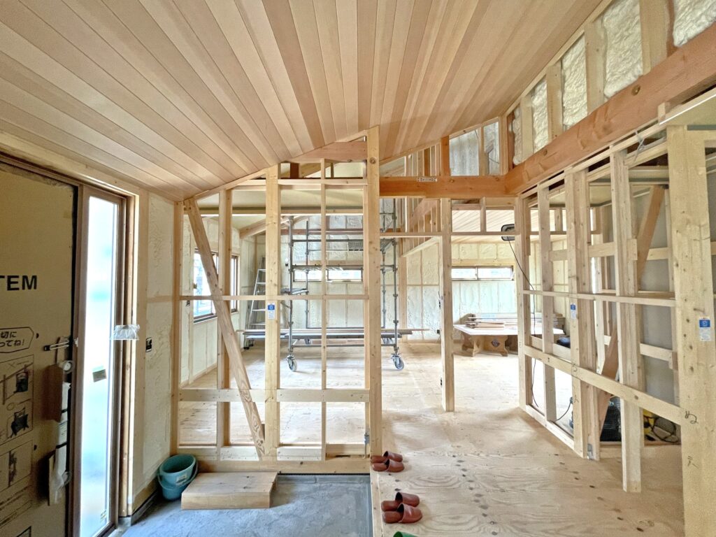 大工工事③＜S様邸南アルプス市＞