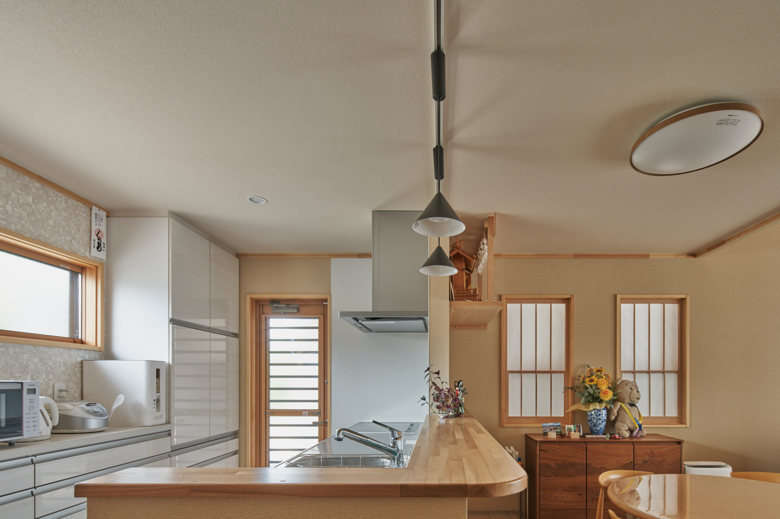 木の香に包まれる、和モダンな平屋暮らし